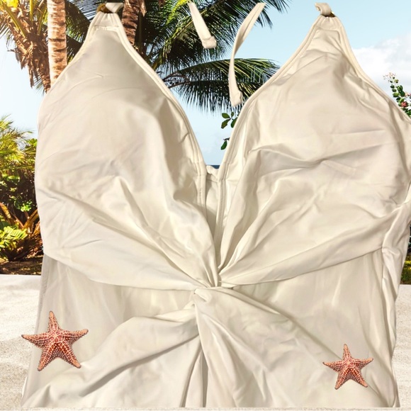 La Blanca Swimwear mesh halter one piece! - Picture 8 of 14